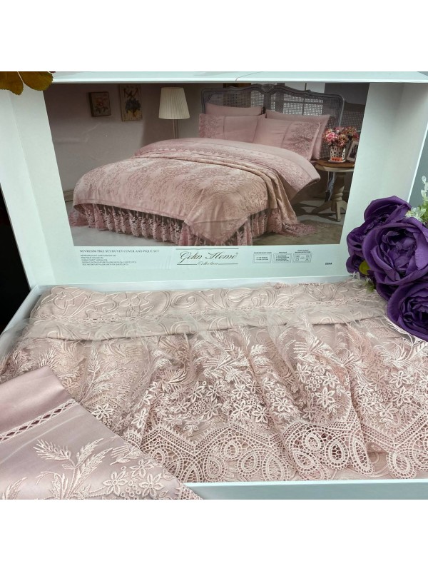 Gelin home - Sena Комплект постельного белья с покрывалом из 7-ми предметов -2021 